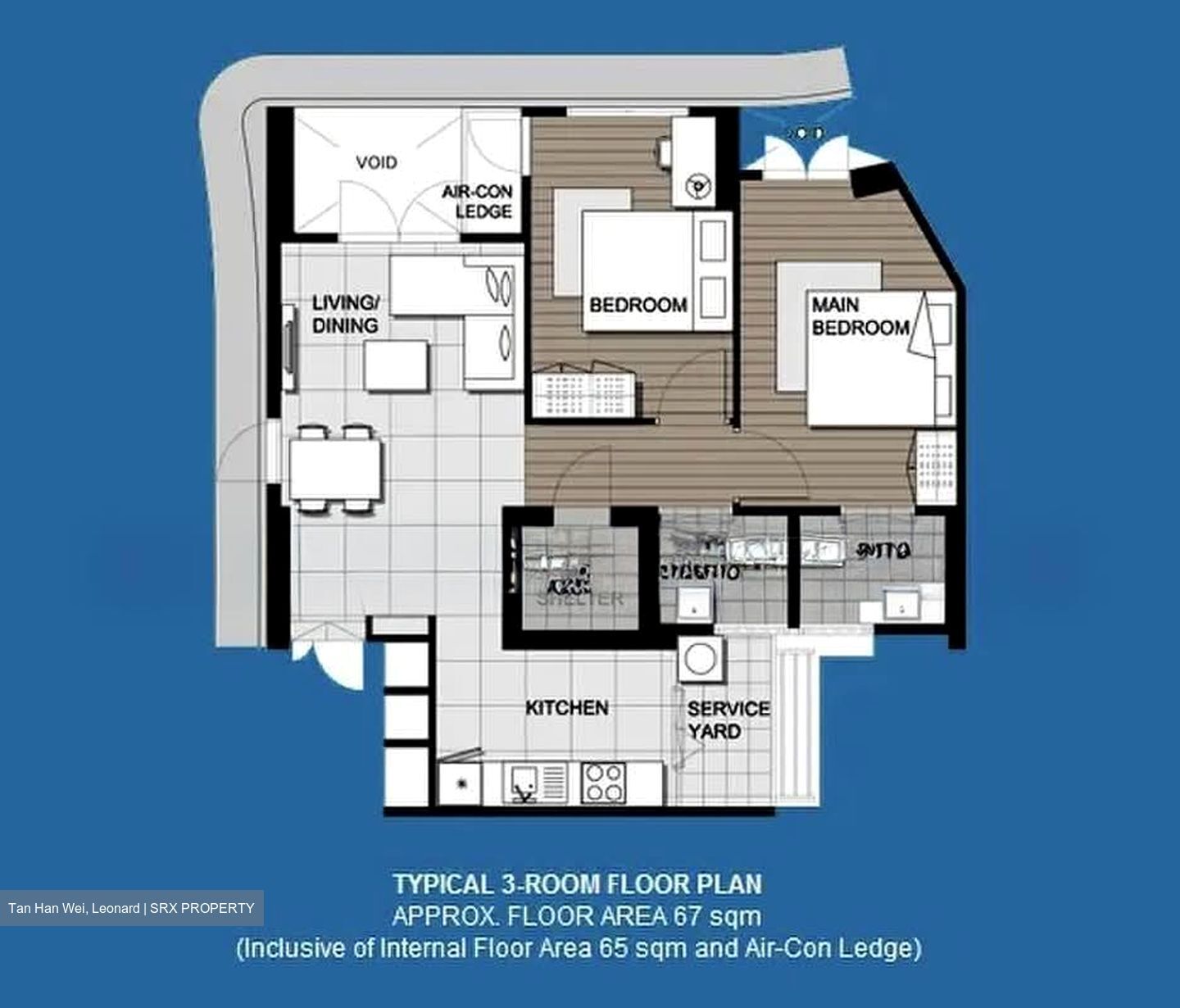 Blk 308C Waterway Terraces I (Punggol), HDB 3 Rooms #581301811